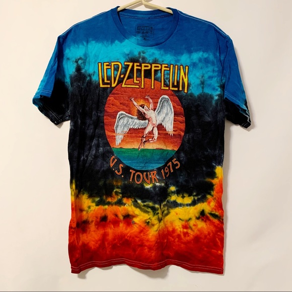 Led Zeppelin Tops - Led Zeppelin Tye Dye Vintage Style Band Tee